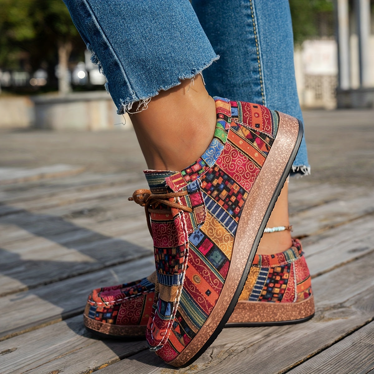 Brooke | Colorful Retro Shoes for Women