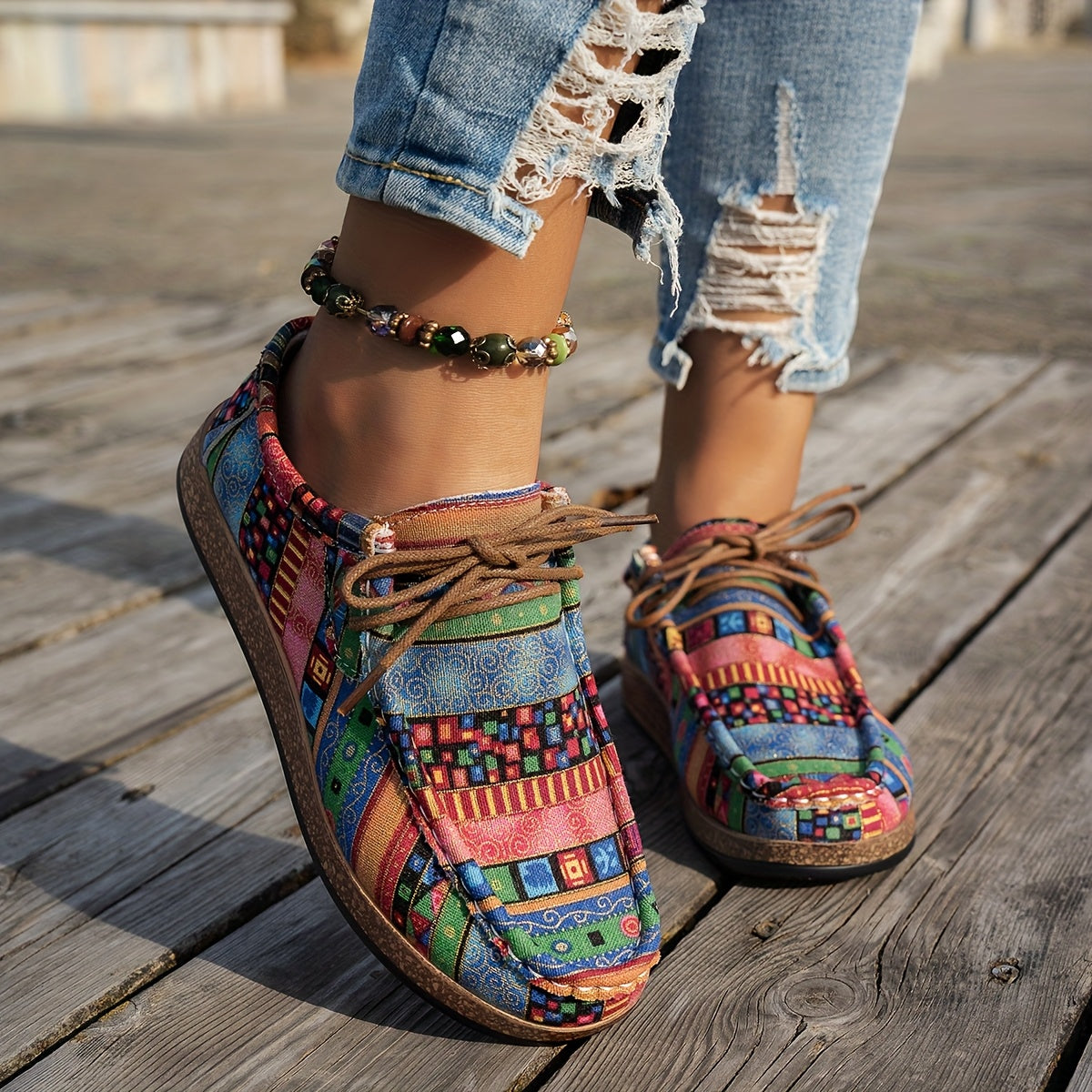Brooke | Colorful Retro Shoes for Women