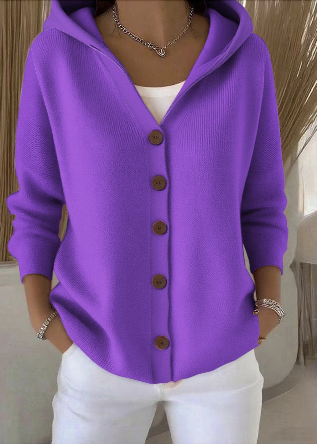 Jessica | Cozy Button-Up Cardigan