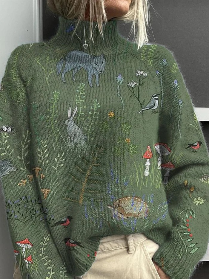 Grace | Warm and Elegant Turtleneck Sweater