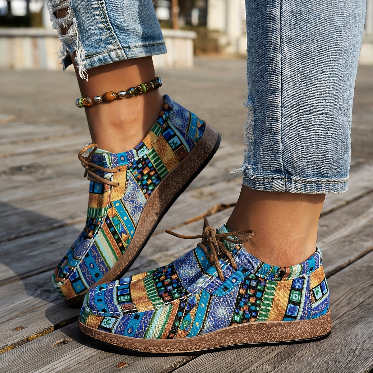 Brooke | Colorful Retro Shoes for Women