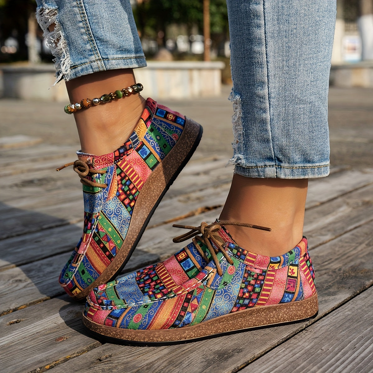 Brooke | Colorful Retro Shoes for Women