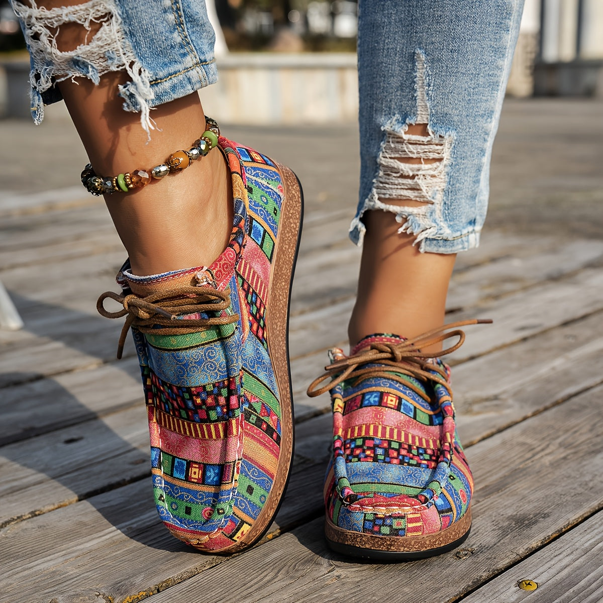 Brooke | Colorful Retro Shoes for Women