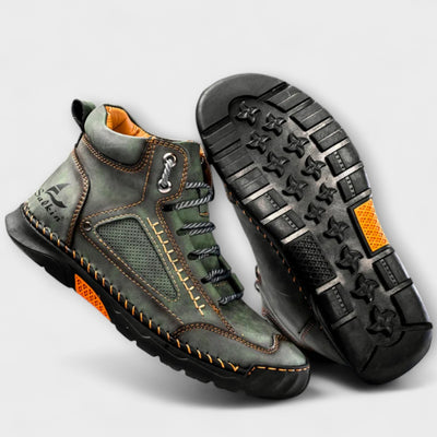 James | Premium Leather High-Top Boots