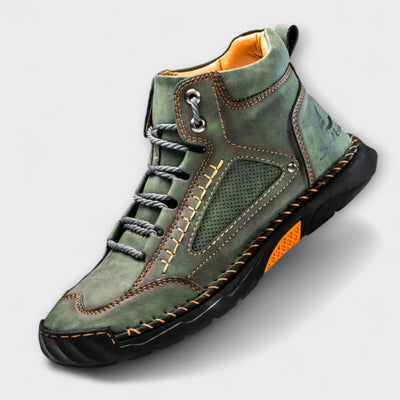 James | Premium Leather High-Top Boots