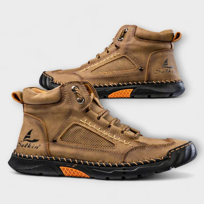 James | Premium Leather High-Top Boots