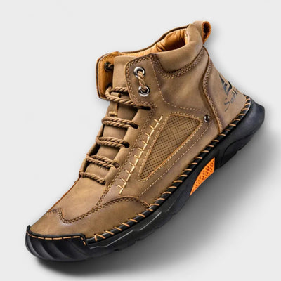 James | Premium Leather High-Top Boots