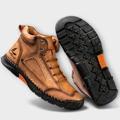 James | Premium Leather High-Top Boots