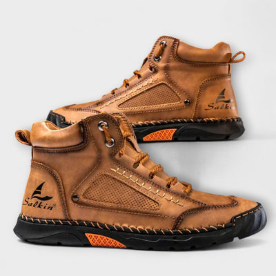 James | Premium Leather High-Top Boots
