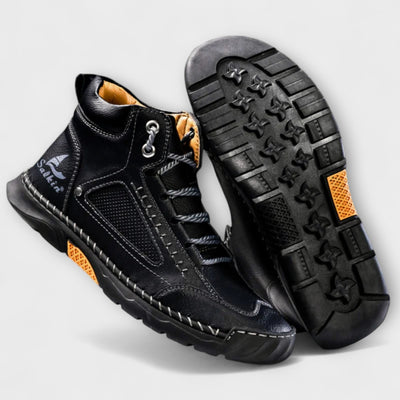 James | Premium Leather High-Top Boots