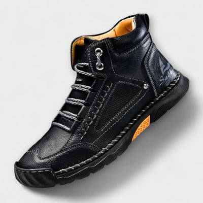 James | Premium Leather High-Top Boots