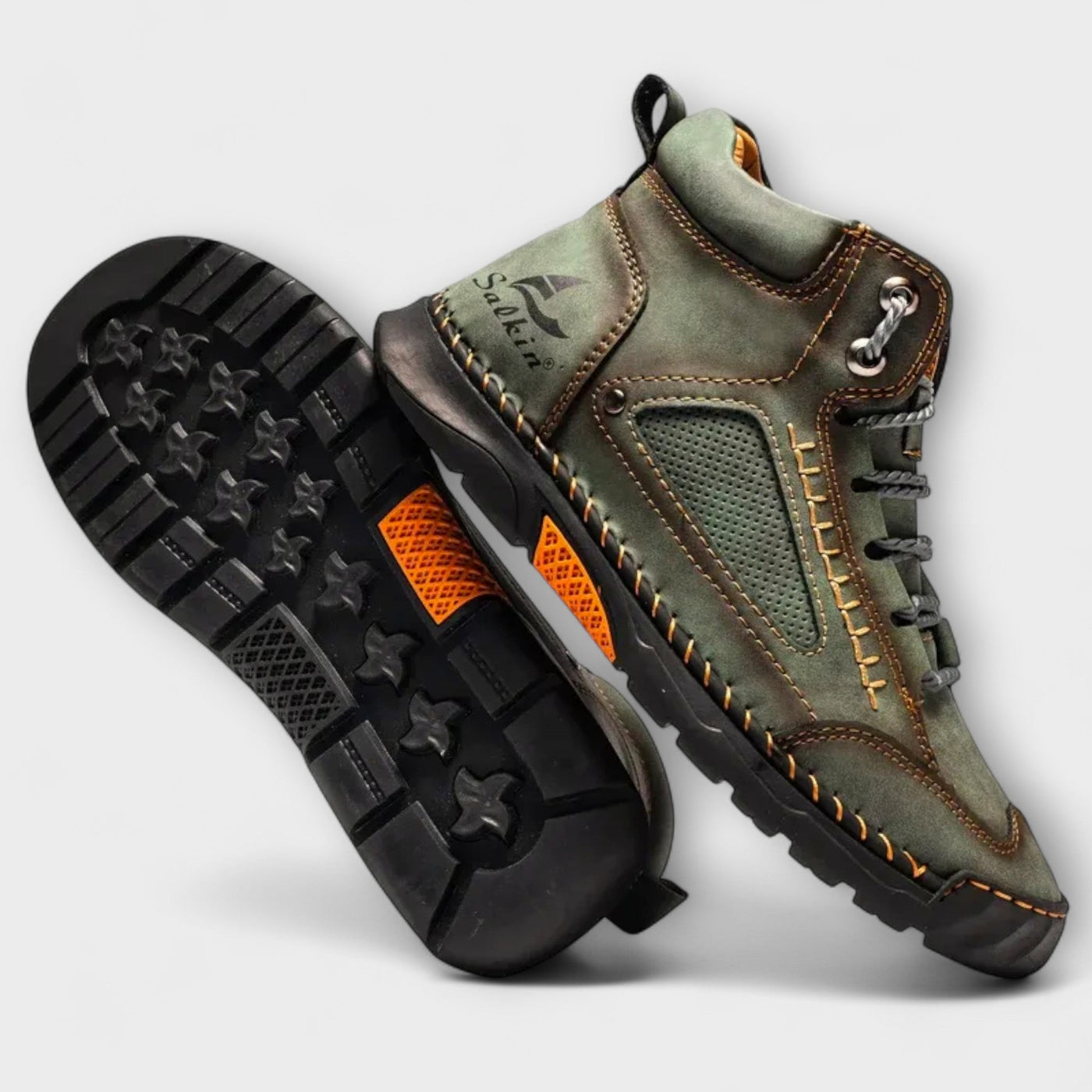 James | Premium Leather High-Top Boots