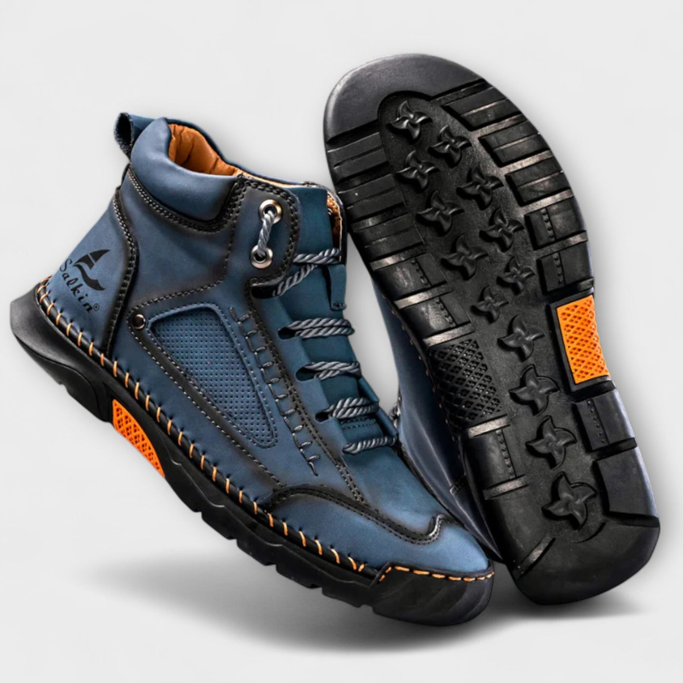 James | Premium Leather High-Top Boots